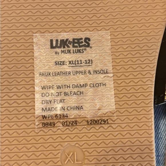 Muk Luks Gold Embellished Sandals - Picture 5 of 5